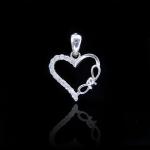 Dragonfly Shape Animal Brilliant Real Silver Pendants For Anniversary / Party