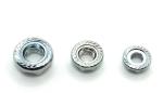 Galvanized Serrated Self Locking Hex Flange Nut DIN6923 6mm Threaded Nuts for