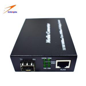China 80km SC Media Converter 80km Transmission ETU Logo With Internal Power Supply factory
