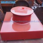 Steel Plate Fabricated Recessed Bitts Ship Towing Equipment