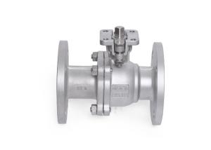 China PN16 High Mounting Pad 2PC Full Port Ball Valve , Floating CF8 DN50 Ball Valve factory