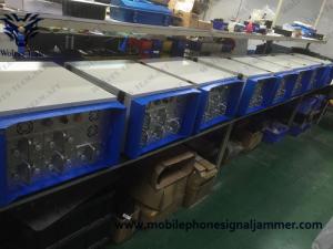 China Powerful GPS 4G WiFi Cellphone Signal Jammer 20 - 6000MHz Prison Signal Waterproof Outdoor Jammer factory