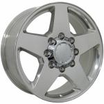 20x8.5 Chevrolet Silverado Replica Wheels Polished 8 Lug Chevy Replica Wheels