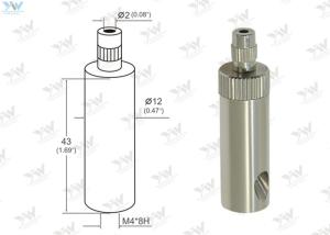 China M4 Thread Aircraft Cable Adjustable Fittings With Self Locking Safety Caps factory