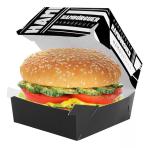 Custom Logo Takeaway Box Packaging for Sandwiches in Food Catering