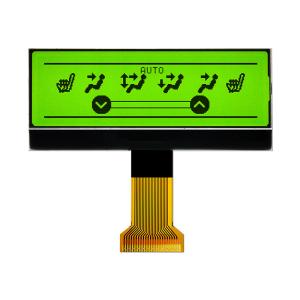 China 240x64 COG LCD Graphics Display Module ST75256 With Yellow Green Fully Transparent factory
