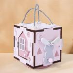 Montessori Intellectual Wooden Six In One Busy Board Cube Hand On Ability