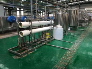 China Stable Safe Beverage Blending And Packaging Line Low Labor Intensity factory