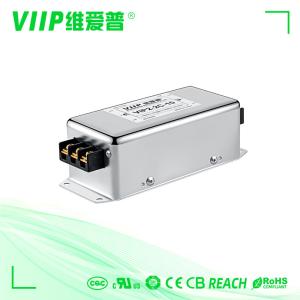 China 50A 3 Line Military EMI Filters Mains Suppression Filter CE ROHS factory