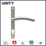 Stainless Steel Fire Door Lever Handle EN1906 and EN1634 Satin Finish