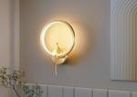 Minimalist copper wall lamp bedroom bedside lamp modern simple living room