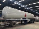 49600liters LPG Semi Trailer 25tons Propane Cooking Gas Road Tanker Trailer