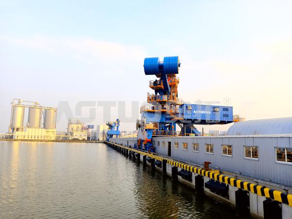 Coal ship unloader,Screw coal unloader,High Wear Resistant,Environmentally