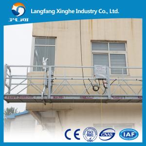 China Suspended hanging scaffolding / construction maintenance gondola / cleaning cralde system factory