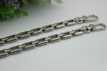 Hot selling zinc alloy light gold 120 mm length clutch bag chain for strap