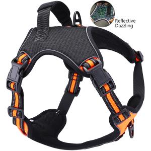 China Pet Puppy Chest Harness Reflective Heavy Duty Tactical Dog Harness ODM factory