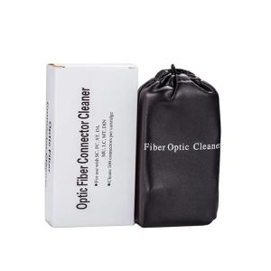 China D4/MU/LC/MT/DIN Optical Fiber Connector Cleaner , Plastic Fiber Optic Cassette Cleaner factory