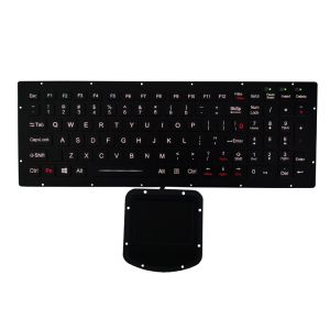 Sealed EMC Keyboard Integrated Touchpad For Rugged PC / Laptops