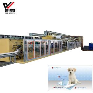 China China Supplier Nighttime Incontinence Product Four seasons available under pad making machine taiwan factory