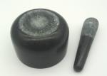 Healthy Custom Mortar And Pestle 100% Natural Solid Granite Food Safe
