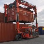 Standard Container Straddle Carrier Manufacturer 35T For 20ft 40ft 45ft