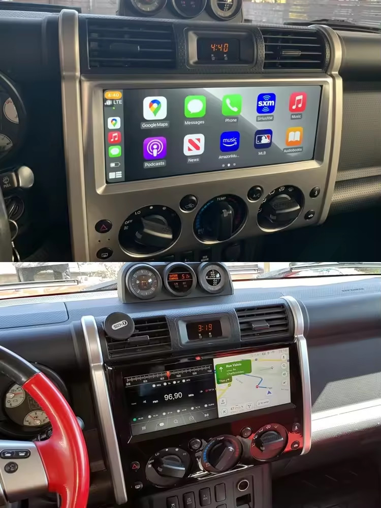 Android Car DVD Player GPS WiFi Radio Stereo DSP For Toyota Fj Cruiser 2007 2015