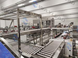 China Electric Fully Automatic Packing Line Unpacking Machine Filling Principle Pressure factory