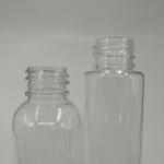 Customized Label Panel Plastic Screw Top Containers