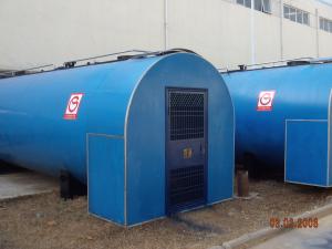 China Stationary Type Liquid Asphalt Storage Tanks Tank Big Capacity 70000L factory
