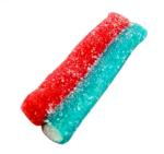 Soft Chewy Gummy Candy Double Stick Fruit Flavored With Center Filled