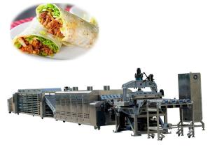 China High Output 6000pcs/h 270mm Tortilla Making Machine factory
