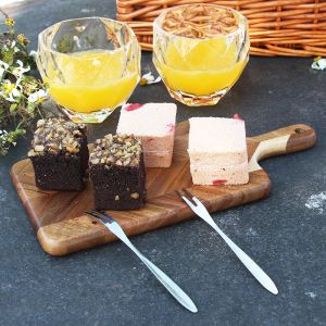 Acacia wood Meat Bread Rectangle cutting board with handle