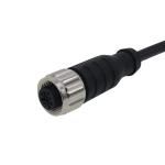 Shielded Female M12 Cable Connector Binder 4Pin Waterproof IP67/68