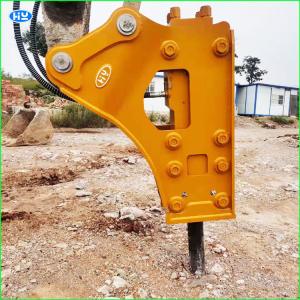 China Demolition Rock Hydraulic Breaker Attachment Q345B 175mm Chisel factory