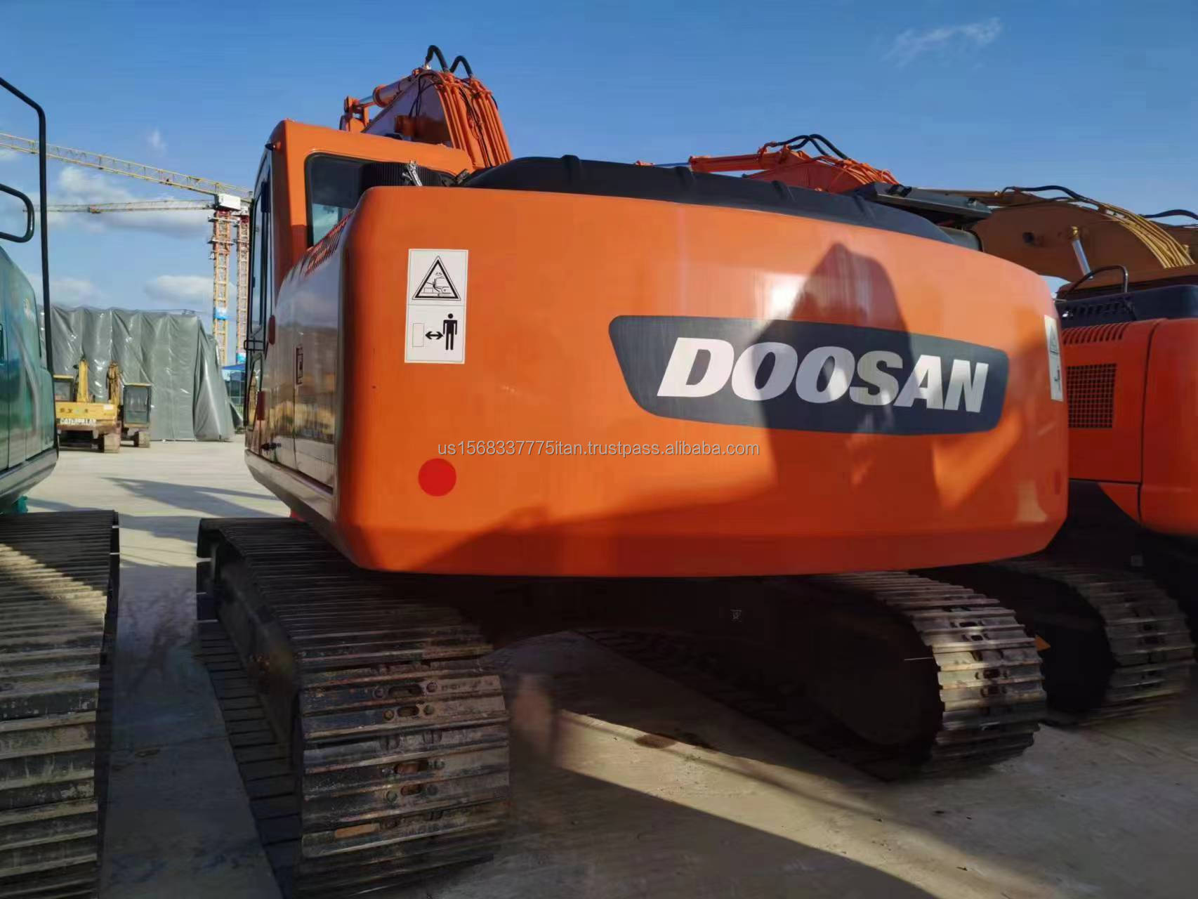 Low Hours 2016 Doosan Excavator 5.5TON DH55 for Construction at Affordable from Korea