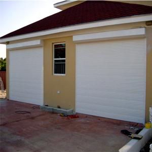 China Garage Electric Outdoor 380v Aluminium Roller Shutter Doors No Fading factory