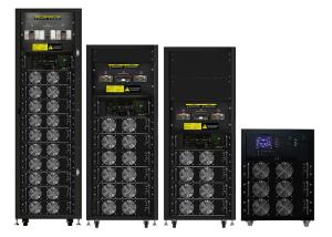 China Online LF UPS Backup system Pure Sine Wave 100KVA Power Safe Series DSP factory