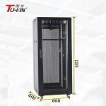 Compatible 600 X 600mm Network Rack Cabinet , Dustproof Small Computer Rack