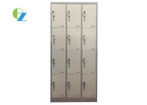 China KD Structure 12 Door Steel Locker 0.7Mm thickness for Office School factory