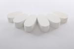 Oval Honeycomb Ceramic Carrier White For Exhaust Gas Purification