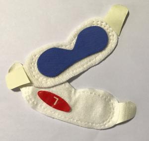 China Non Woven Fabric Infant Eye Mask I Style Breathable Single Use CE FDA Listed factory
