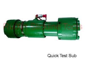 China Alloy Steel Quick Test Sub Wireline Pressure Control Equipment factory