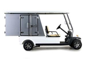 China Aluminum Seal Type Electric Car Golf Cart Carryall with Custom Utility Box factory