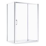 Stainless Steel Shower Door Bathroom Tempered Glass Shower Enclosure Room