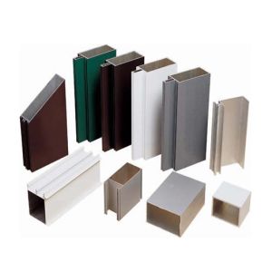 China Satin Anodized Aluminum Extrusion Profile , Construction aluminum extruded shapes factory