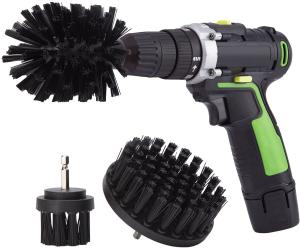 China 3pcs Drill Brush Attachment Set 220g factory