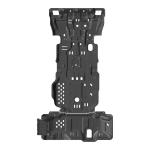 Gray D-Max II Skid Plate Engine Guard for ISUZU MU-X and D-MAX 4x4 Exterior