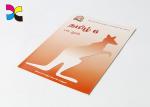 Story Full Color Brochures , Cartoon Image Cover Custom Size Brochure Printing