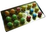 Alu PVC Chewing Gum Automatic Blister Packing Machine PLC Control