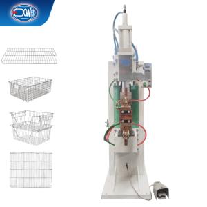China Galvanized Rebar Cage Steel Wire Welded Mesh Manual Welder Row Welding Machine factory